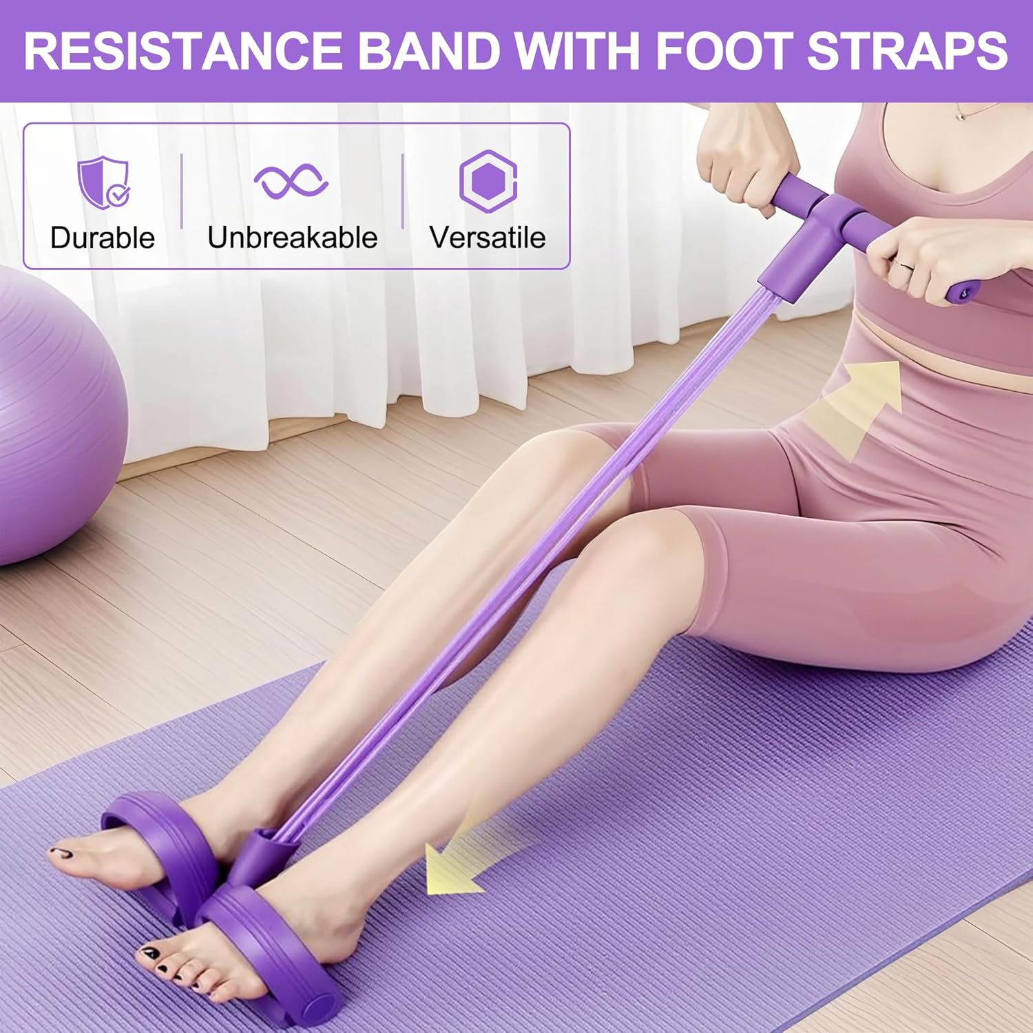 Sports Equipment Companies - Fascia di Resistenza a 4 Tubi