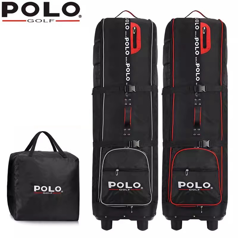 Sports Equipment Bag With Wheels - POLO. Borsa da golf per aviazione