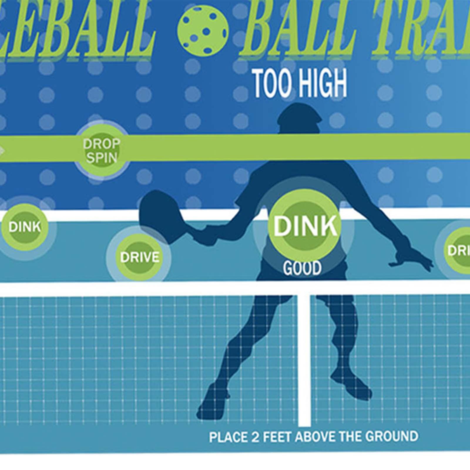 Sports Equipment Bat - Tappetino da parete per allenamento pickleball,