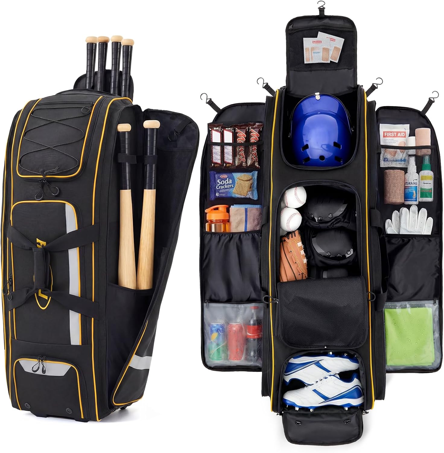 Borsa per attrezzatura da base - Sports Equipment Bag With Wheels recensione e prezzo