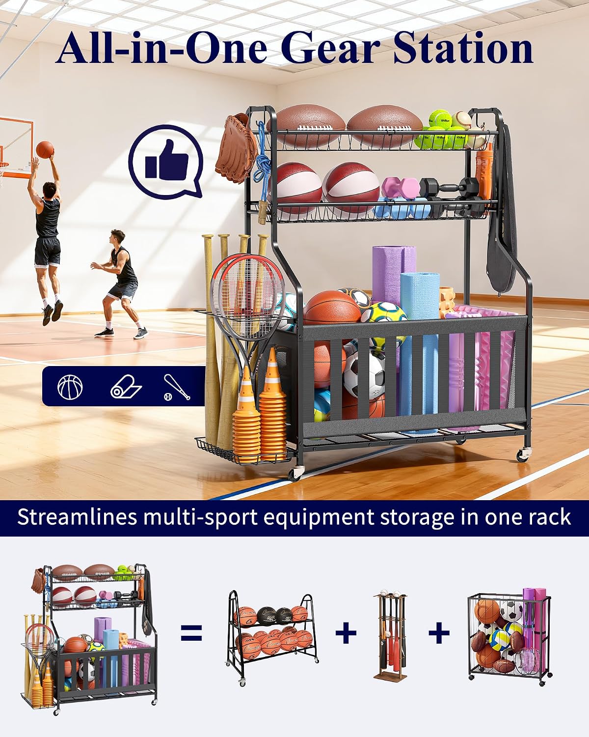 Organizzatore per Attrezzature - Sports Equipment Bat recensione e prezzo