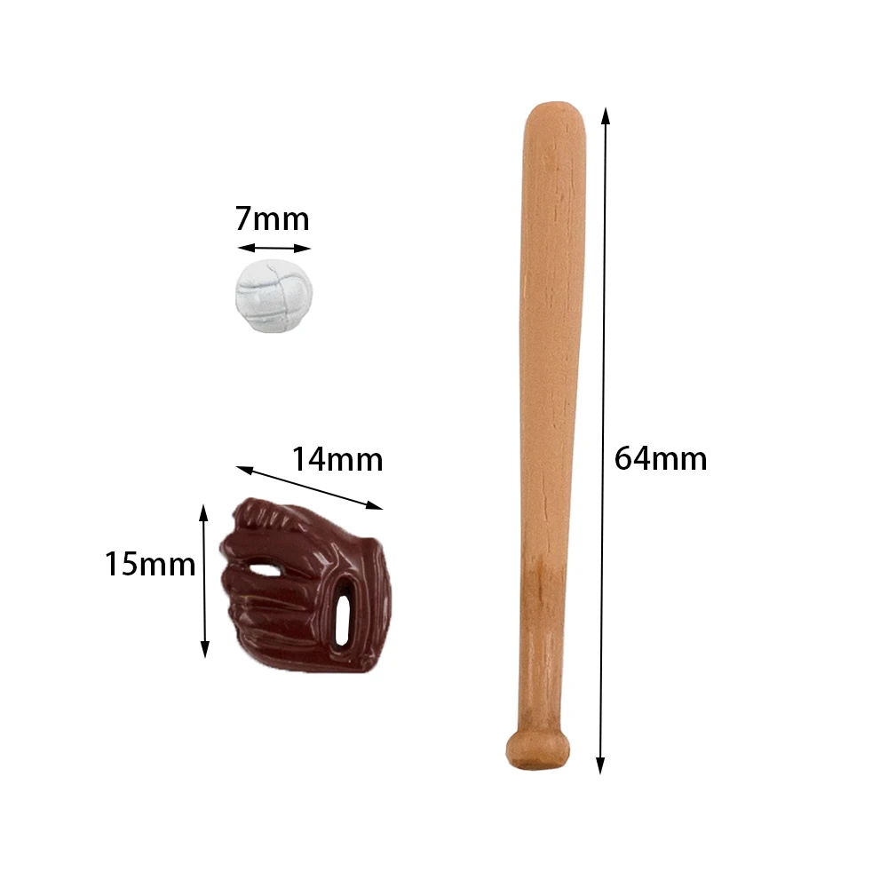 1/12 Casa delle bambole in min - Sports Equipment Bat recensione e prezzo